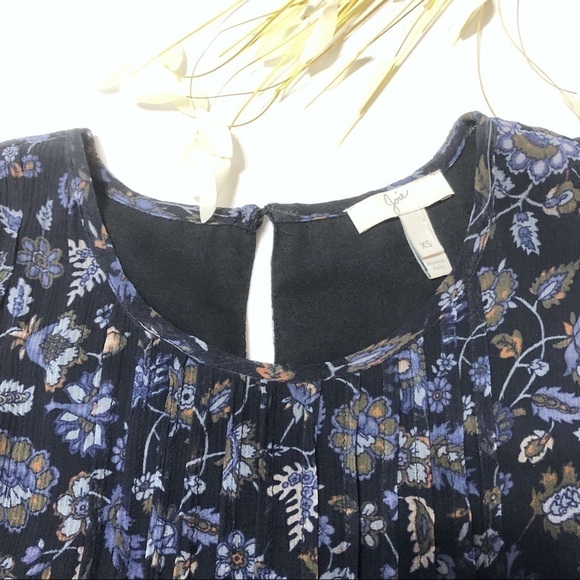 JOIE Celadine B Chiffon Blouse in Coralwood - Picture 6 of 8